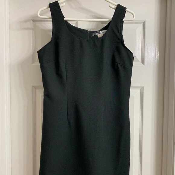 California Concepts Black Sleeveless Shift Dress, Size Juniors 3 - Picture 1 of 5